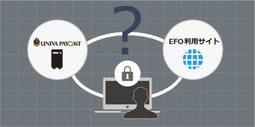 EFOと個人情報の関係イメージ