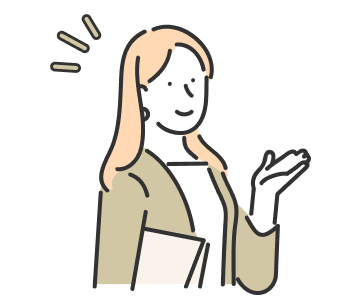 AIではなくお客様本人の言葉を伝えるイラスト